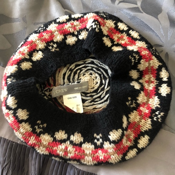 J Crew winter knit beret - Picture 2 of 2